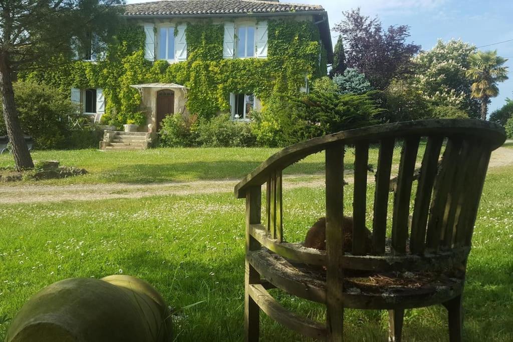Maison Du 18E De Charme Au Calme Idrac-Respailles Eksteriør bilde